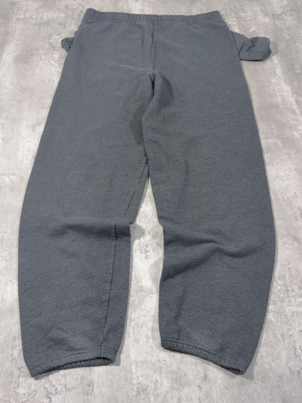 Hanes Youth Fleece Sweatpants Cuffed Jogger Charcoal Gray Boys XL 14/16 Basic